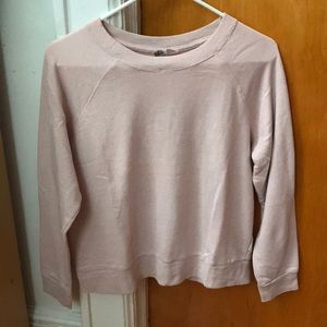 Women’s H&M Light Baby Pink Sweatshirt Size L